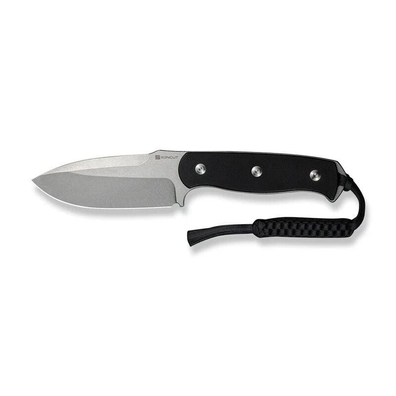Sencut Toxodon Fixed Blade Knife G10 Black Handle Bıçak