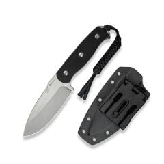 Sencut Toxodon Fixed Blade Knife G10 Black Handle Bıçak