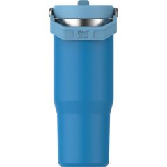 Stanley The IceFlow Flip Straw Pipetli Termos Bardak 0.89 Lt Gök Mavisi