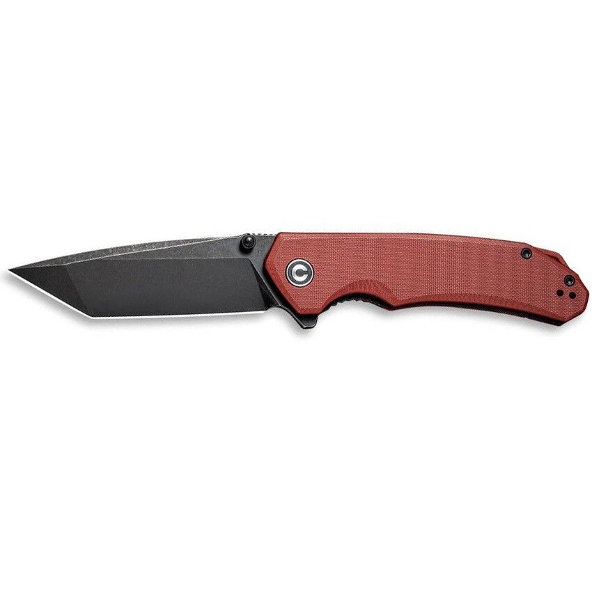 Civivi Brazen Flipper & Thumb Stud Knife Burgund G10 Handle Çakı
