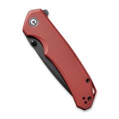 Civivi Brazen Flipper & Thumb Stud Knife Burgund G10 Handle Çakı