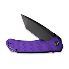 Civivi Brazen Flipper & Thumb Stud Knife Purple & Black G10 Handle Çakı