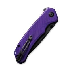Civivi Brazen Flipper & Thumb Stud Knife Purple & Black G10 Handle Çakı