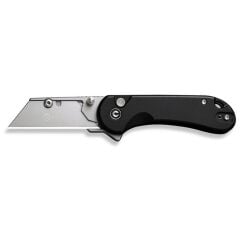 Civivi Elementum Utility Thumb Stud & Button Lock Knife Aluminum Black Handle Çakı