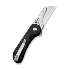 Civivi Elementum Utility Thumb Stud & Button Lock Knife Aluminum Black Handle Çakı