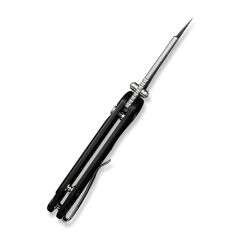 Civivi Elementum Utility Thumb Stud & Button Lock Knife Aluminum Black Handle Çakı