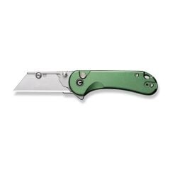 Civivi Elementum Utility Thumb Stud & Button Lock Knife Aluminum Green Handle Çakı