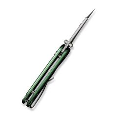 Civivi Elementum Utility Thumb Stud & Button Lock Knife Aluminum Green Handle Çakı