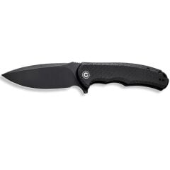 Civivi Praxis Flipper Knife All Black Micarta Handle Çakı
