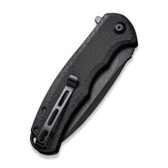 Civivi Praxis Flipper Knife All Black Micarta Handle Çakı