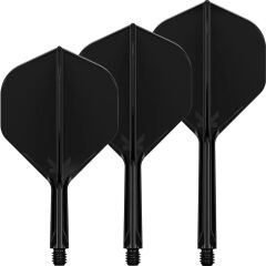 Target K-Flex No.2 Flight & Shaft Siyah - Medium