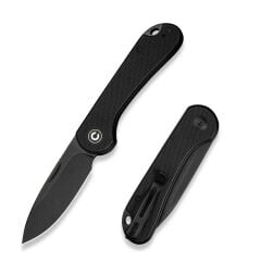 Civivi Elementum Slip Joint Knife All Black G10 Handle Çakı