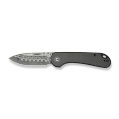 Civivi Elementum Slip Joint Knife Carbon Fiber Handle Damascus Twill Çakı