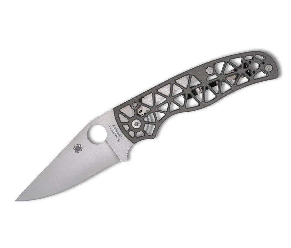 Spyderco Edgerati Aluminum PlainEdge Çakı