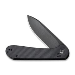 Civivi Button Lock Elementum Pocket Knife Black G10 Handle Çakı