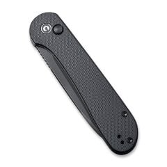 Civivi Button Lock Elementum Pocket Knife Black G10 Handle Çakı