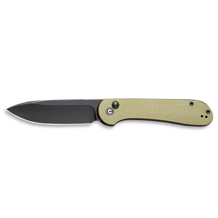 Civivi Button Lock Elementum Pocket Knife Micarta Handle Çakı