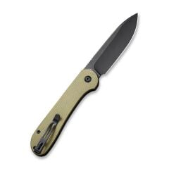 Civivi Button Lock Elementum Pocket Knife Micarta Handle Çakı