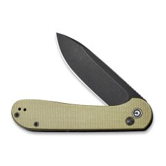 Civivi Button Lock Elementum Pocket Knife Micarta Handle Çakı