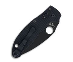Spyderco Manix 2 Salt Black G-10 CPM Magnacut Black Blade PlainEdge Çakı