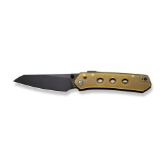 Civivi Vision FG Thumb Stud & Superlock Knife Amber & Black Ultem Handle Çakı
