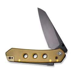 Civivi Vision FG Thumb Stud & Superlock Knife Amber & Black Ultem Handle Çakı