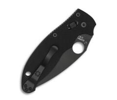 Spyderco Manix 2 Black G-10 Black Blade PlainEdge Çakı