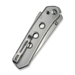 Civivi Vision FG Thumb Stud & Superlock Knife Lexan Gray Handle Çakı