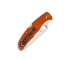 Spyderco Endura 4 Orange Lightweight Flat Ground PlainEdge Çakı