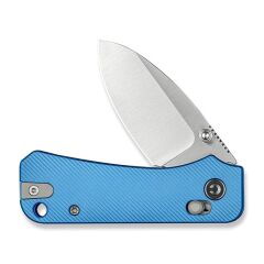 Civivi Baby Banter 2 Thumb Stud & Crossbar Lock Knife Blue Aluminum Handle Çakı