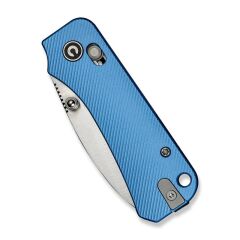 Civivi Baby Banter 2 Thumb Stud & Crossbar Lock Knife Blue Aluminum Handle Çakı