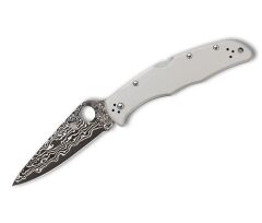 Spyderco Endura 4 Titanium Damascus PlainEdge Çakı
