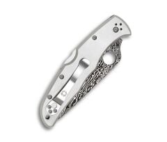 Spyderco Endura 4 Titanium Damascus PlainEdge Çakı