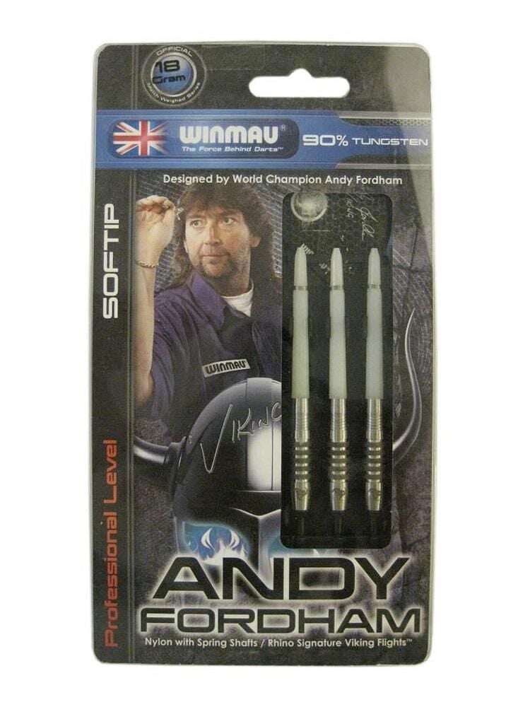 Winmau Andy Fordham %90 Tungsten Plastik Uçlu 18 gr Dart Oku