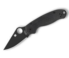 Spyderco Para 3 Black G-10 Black Blade PlainEdge Çakı