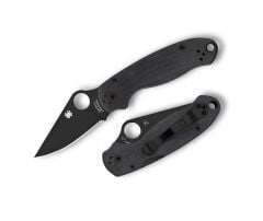 Spyderco Para 3 Black G-10 Black Blade PlainEdge Çakı
