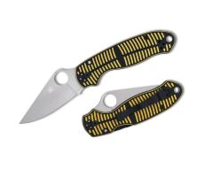 Spyderco Para 3 Salt Yellow / Black G-10 CPM Magnacut PlainEdge Çakı