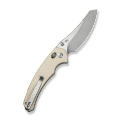Civivi Sixgill Thumb Stud & Crossbar Lock Knife Ivory G10 Handle Çakı