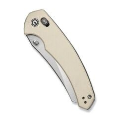 Civivi Sixgill Thumb Stud & Crossbar Lock Knife Ivory G10 Handle Çakı
