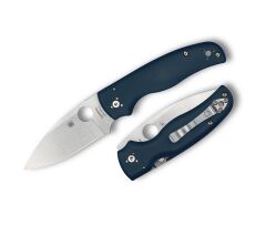 Spyderco Shaman Cobalt Blue G-10 CPM SPY27 PlainEdge Çakı