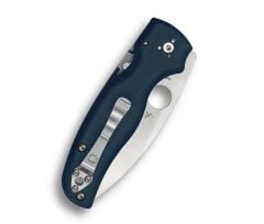 Spyderco Shaman Cobalt Blue G-10 CPM SPY27 PlainEdge Çakı