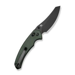 Civivi Sixgill Thumb Stud & Crossbar Lock Knife Black Stonewashed Green Micarta Handle Çakı