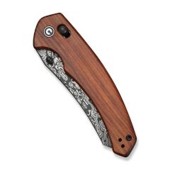 Civivi Sixgill Thumb Stud & Crossbar Lock Knife Damascus Wood Handle Çakı