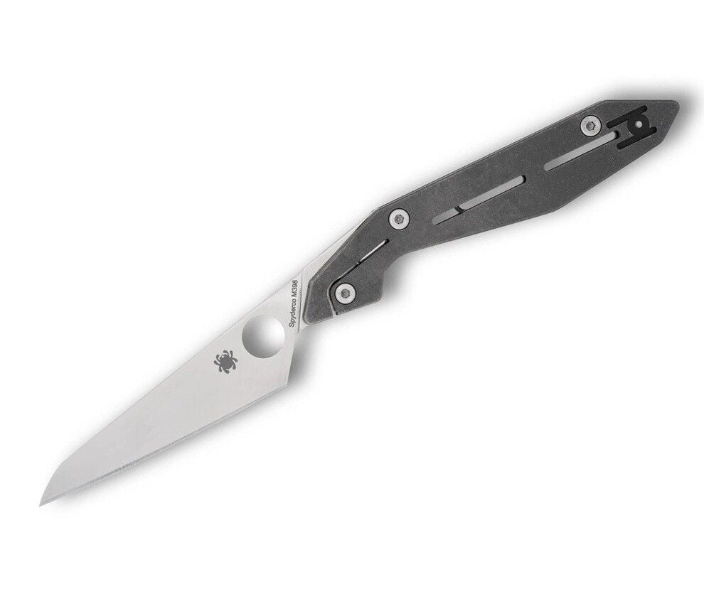 Spyderco Nand Titanium M398 PlainEdge Çakı