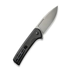 Civivi Conspirator Flipper & Button Lock Knife Black Micarta Handle