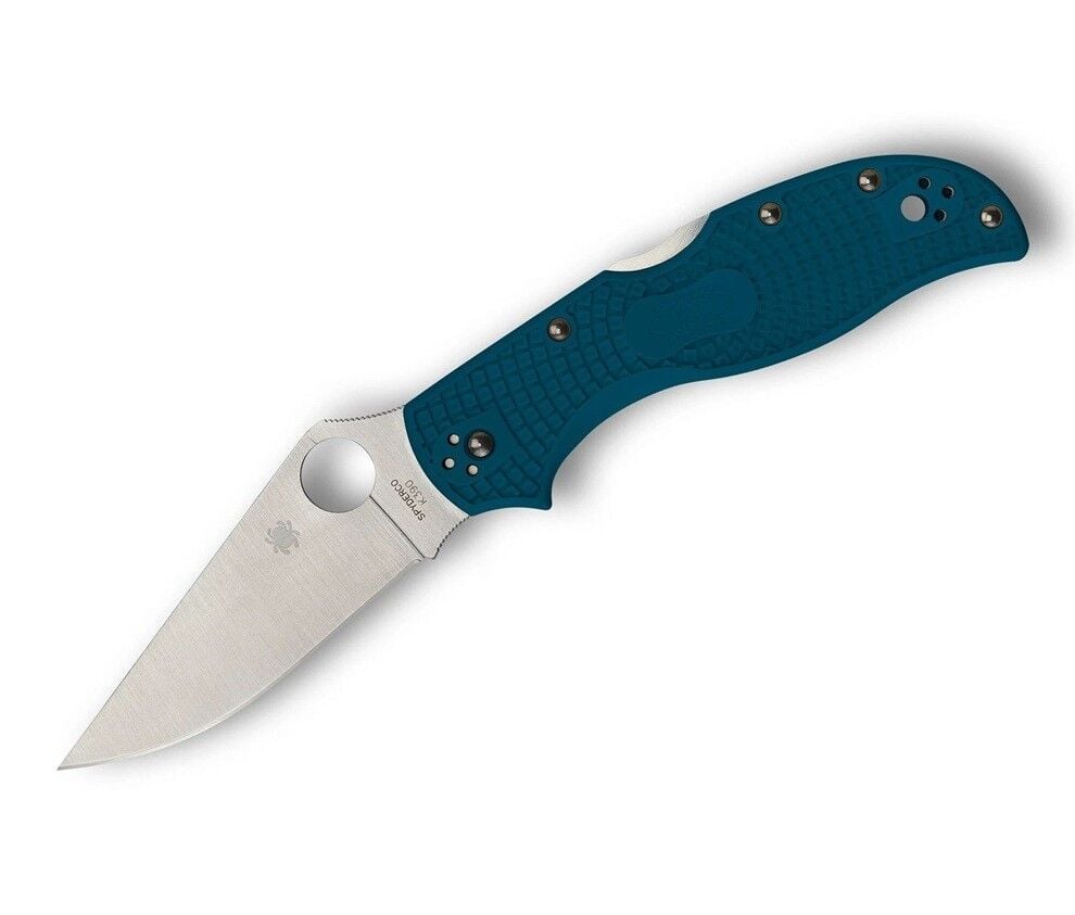 Spyderco Tretch 2 Blue Lightweight Straight Spine K390 PlainEdge Çakı