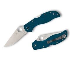 Spyderco Tretch 2 Blue Lightweight Straight Spine K390 PlainEdge Çakı