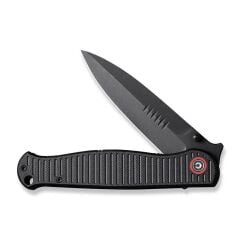 Civivi RS71 Flipper & Thumb Stud Knife All Black G10 Handle Çakı