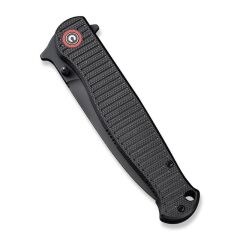 Civivi RS71 Flipper & Thumb Stud Knife All Black G10 Handle Çakı