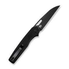 Civivi Guile Front Flipper & Thumb Hole Knife Black G10 Handle Black Stonewashed Çakı